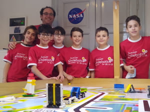 Smilebots Junior alla finale Svizzera 2022